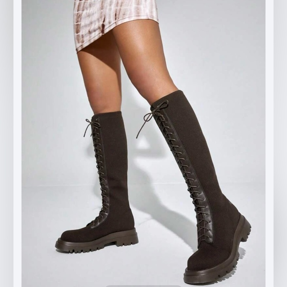 Slip on Stretch Boots Collection Knee High Boots